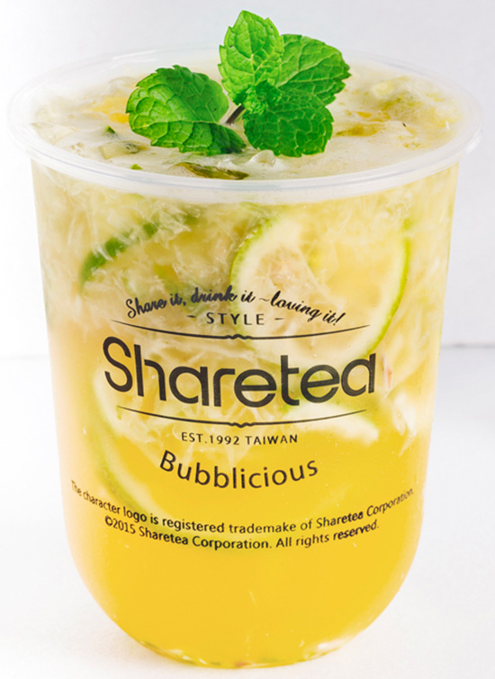 Lime Mojito - Refreshing lime drink with fresh mint leaves and a splash of sparkling water