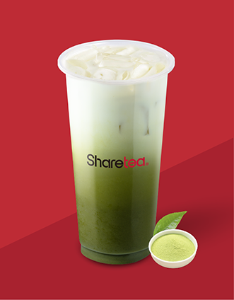 Matcha with Fresh Milk - Premium Japanese matcha powder blended with fresh milk for a smooth, earthy flavor